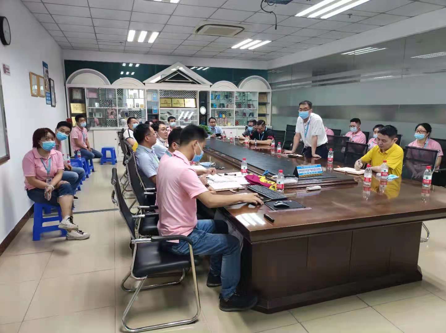 东莞ZH精密塑胶五金精益生产5月份成果发布